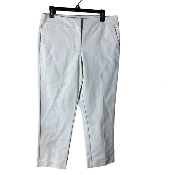 Ann Taylor Factory Pants - Ann Taylor Signature Fit Tan Work Trousers Size 8